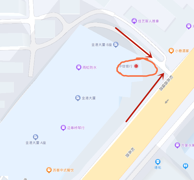 下午到这个附近转了一圈，发现有